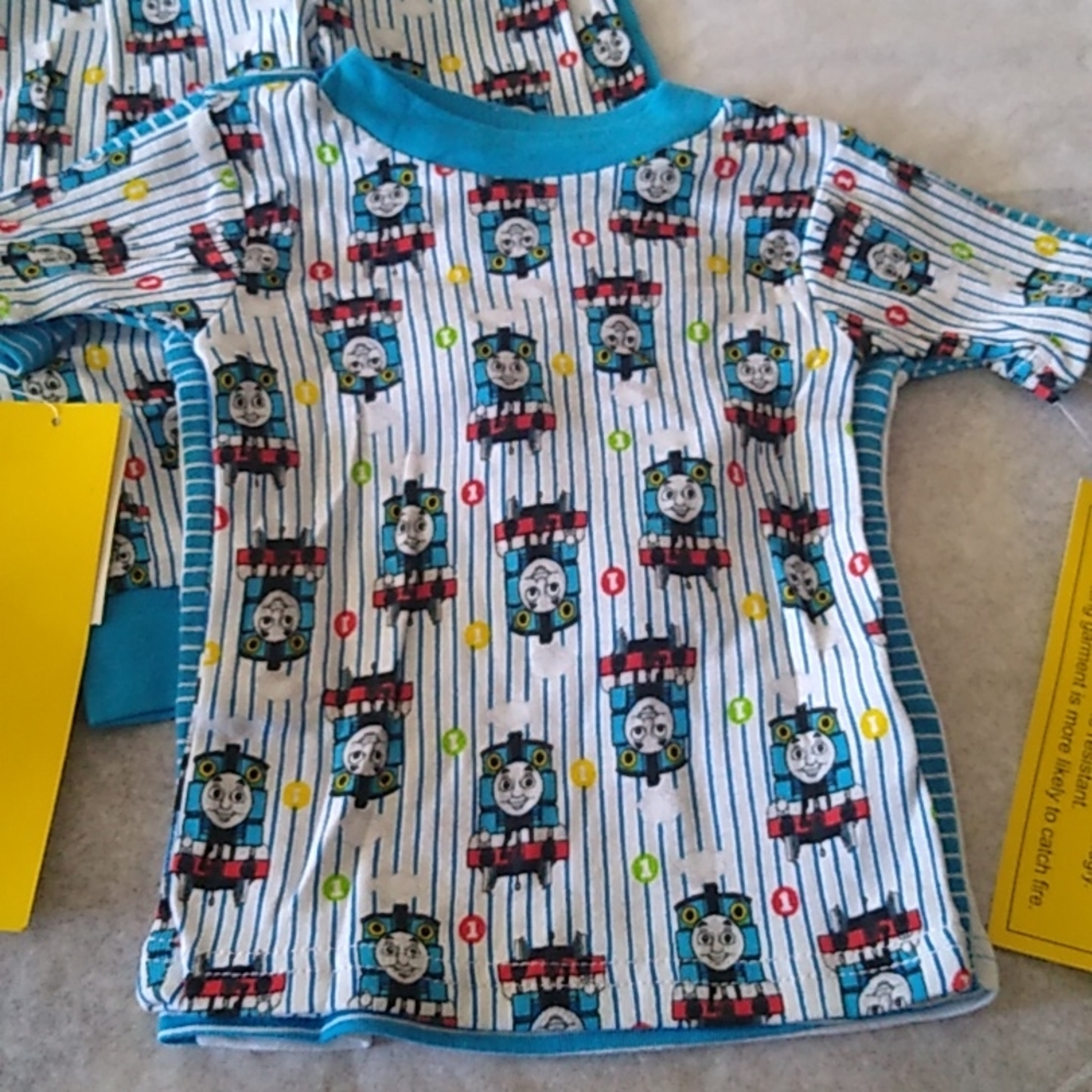 Thomas the Train 4 pc. Boys Pajamas Set, Size 2T - Picture 4 of 9